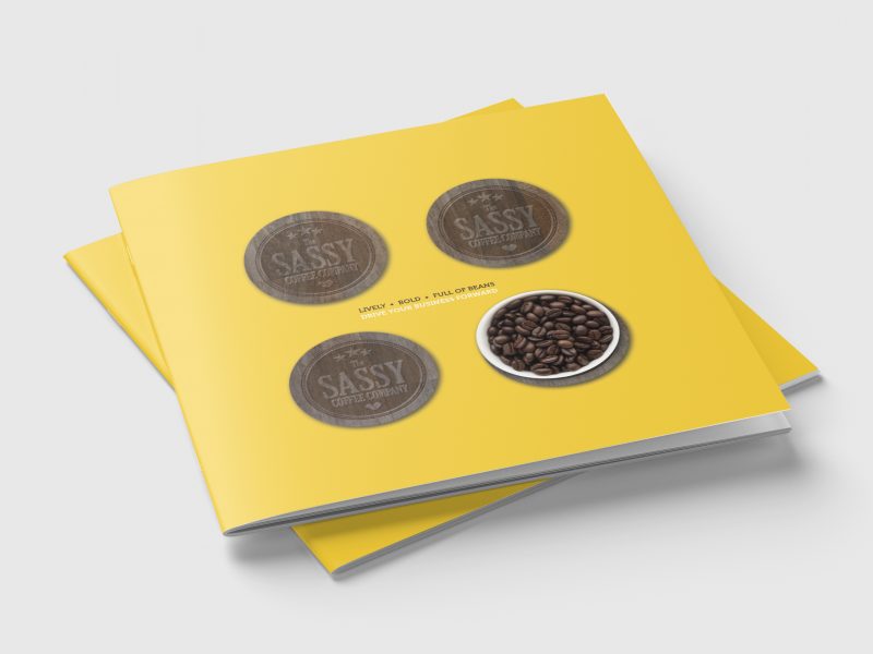 Sassy Coffee brochure
